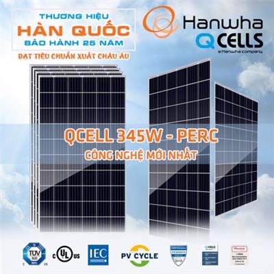 Pin mặt trời HANWHA Q-CELL 345W